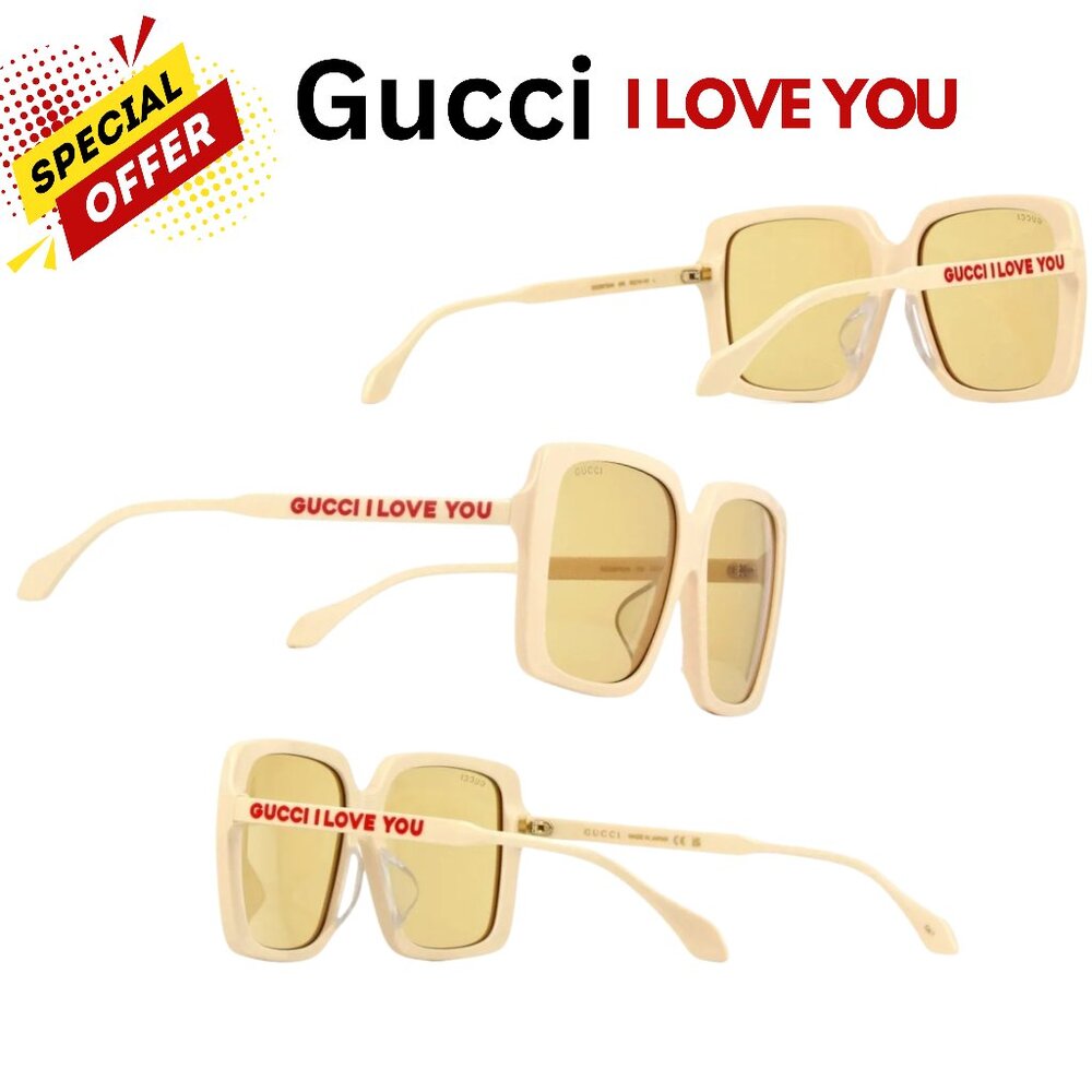New Gucci Sunglasses I love you